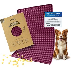 AYUHR-Tapis de cuisson en silicone | Hémisphère 1cm pour biscuits pour chiens | papier de cuisson |Résistant à la chaleur 240 ° C | Sécurité alimentaire (sans BPA) & anti-adhésif - Neuf