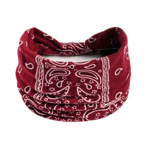 Womens Hairbands, Bohème Hairbands Femmes Filles Bandeau De Yoga Bandeau, Rouge - Neuf