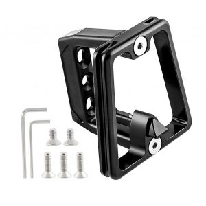 Support De Sac Antichute, Bloc Porte-Bagages Avant, Alliage D'aluminium, 3 Volets, Noir - Neuf