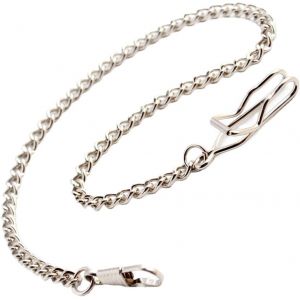 Nbgcm-Chaîne De Gilet Montre De Poche Avec Barre En T Et Fermoirs De Homard Placage Chaîne De Montre En Métal Classique 37cm Et Support De Montre De Poche - Neuf