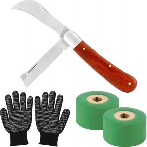 Oayew-Couteau &Agrave; Champignons Avec Brosse Poil,Cueillette De Champignons,Sac &Agrave; Champignons Boussole Et Gants, Aiguiseur - Neuf