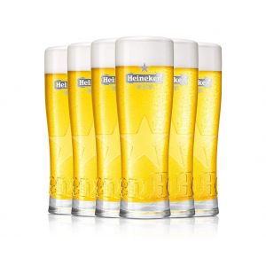 Heineken | Verres &Agrave; Bi&egrave;re | 250 Ml | Ensemble De 6 | Neuf Et Officiel - Neuf