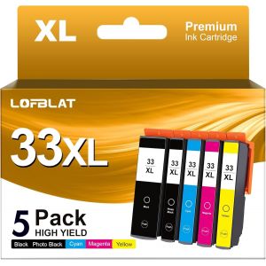 33XL Compatible Ink Cartridges for Epson XP 7100 33XL for Epson Expression Premium XP-540 XP-530 XP-830 XP-7100 XP-900 XP-640 XP-630 XP-635 XP-645 - Neuf