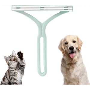 Épilateur Pour Animaux De Compagnie Pour Canapé-L'épilateur Pour Animaux Non Dommageable Pour Meubles,Pour Vêtements,Grattoir De Tapis,Dissolvant De Fourrure D'animaux,Brosses À Charpie Pour Poils D'a - Neuf