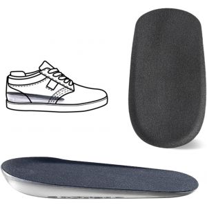 Talonnettes (Femelle), Coussin De Talon En Gel, 1 Paire De Talonnettes En Silicone Souple De 1,5 Cm Pour Tendon D'achille, Semelle Int&eacute;rieure Sur&eacute;lev&eacute;e Pour Soulager Les Douleurs Du Pied - Neuf