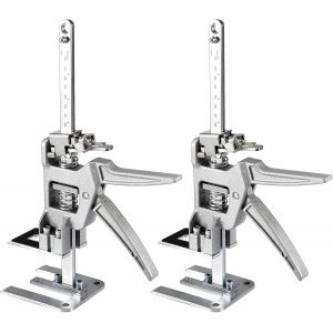 VornixorSarlshopLeve Meuble 2 Pi&egrave;ces, Bras de Levage &eacute;conomisant le Travail avec &eacute;chelle de Pr&eacute;cision, Leve Plaque en Acier au Carbone pour Meubles Lourds, Leve Porte, Souleve Meuble, Capacit&eacute; de Cha - Neuf