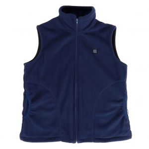 HJLIAN Gilet chauffant electrique intelligent sans manches, reglable a 3 vitesses, USB, pour homme et femme, bleu, taille XL - Neuf