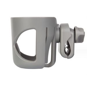 (Gris), Porte-Gobelet Pour Poussette, Support Universel Pour Vélo, Chariot Ou Déambulateur, Compatible Avec La Plupart Des Gobelets - Neuf