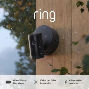 Nouvelle cam&eacute;ra ext&eacute;rieure Plus sans fil (Outdoor Camera Plus) : vid&eacute;o 2K avec Vision ; cam&eacute;ra de surveillance &agrave; installer soi-m&ecirc;me ; essai Home gratuit de 30 jours - Neuf