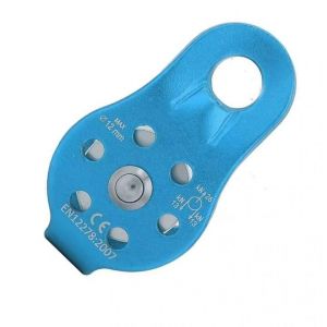 Poulie D'escalade, &Eacute;quipement D'escalade Fixe, Aluminium, 13 Mm, Bleu - Neuf