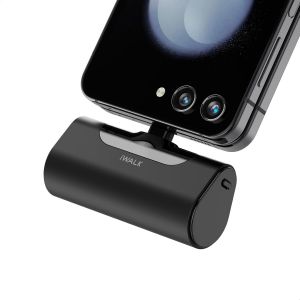 JGD-Chargeur Externe USB C 4500mAh, Ultra-Compact Batterie Portable Petit Type C Power Bank Compatible pour Samsung S24/S23/S22/S21/Z Flip 5/Z Flip 4, Huawei, Xiaomi, LG, Pixel (Noir) - Neuf