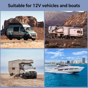 4 X Spot Encastrable 12V Led Camping-Car Extra Plat Dimmable Ip64 &Eacute;clairage Plafond Encastr&eacute; Avec Gradateur Marche/Arr&ecirc;t Pour Bateau Van Cuisine Aluminium Complet Noir Mat 4000K - Neuf