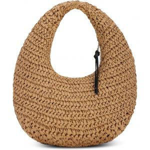 RFCBC-Sac à main pour femme paille, Summer Beach Hobo sac à main tissé sous les aisselles - Neuf