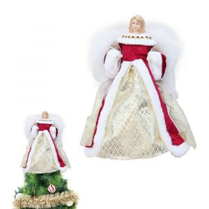 Ornement de sapin de No&euml;l en forme d'ange avec ailes - Neuf