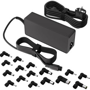 Universal Charger 90W 16Tips Universal Laptop Charger Compatible with Acer ASUS HP Lenovo Toshiba BM Samsung Sony Fujitsu Gateway Laptop Ultrabook Chromebook Cord - Neuf
