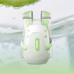 Ps3d-Puseg03wt Chaise De Soutien 3d Pour B&eacute;b&eacute;s, Avec Gilet Ext&eacute;rieur En Bubble En Citron Et Ceinture Ergonomique Pour Dos, Destin&eacute;e Aux Nouveau-N&eacute;s.S&eacute;ance Multifonctionnelle Dot&eacute;e D'Un Appui Pour - Neuf