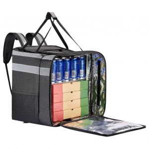 Sac A Pizza Extensible, Sac De Livraison Isotherme Reutilisable Pour Restaurants, Pique-Niques Et Camping. - Neuf