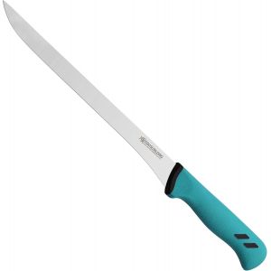 Oayew-Couteau &Agrave; Trancher Couteau &Agrave; Jambon 254mm- Lame En Acier Au Molybd&egrave;ne &Agrave; Haute Teneur En Carbone - Trancheuse &Agrave; Viande Et Jambon De Style Espagnol - Poign&eacute;e Ergonomique Et Antid&eacute;rapanteU2026 - Neuf