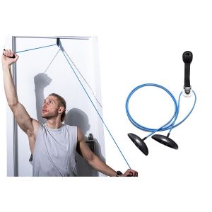 Syst&egrave;me D'exercice De Poulie D'&eacute;paule &Agrave; Suspendre &Agrave; Une Porte Pour La Physioth&eacute;rapie Et La R&eacute;adaptation - Neuf