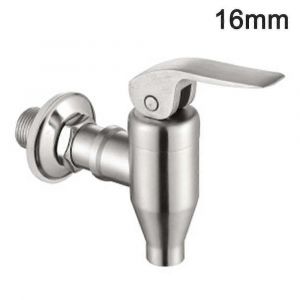 Robinet de tonneau de vin en acier inoxydable - Robinet de remplacement pour barils - Neuf