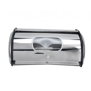 Hjlian Boite De Rangement En Acier Inoxydable Pour Pain Et Patisserie, 15 X 34 X 23,5 Cm, Pour Cuisine, Boulangerie - Neuf