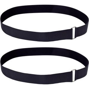 2pcs Sangles De Jambe Pour Fauteuil Roulant 130x5cm Noir Sangles De Repose-Jambes Pour Fauteuil Roulant Sangle De Repose-Pieds Pour Fauteuil Roulant Médical Pour Accessoires De Fau[Ela710167] - Neuf