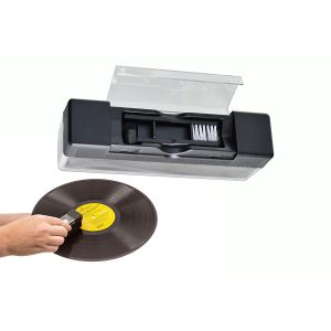 Kit de nettoyage pour tourne-disque avec brosse en velours et petites brosses pour l'entretien des phonographes - Neuf