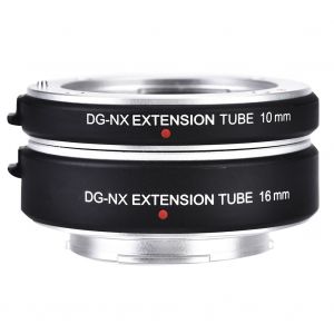 Kit de tubes d'extension macro autofocus Viltrox 10 mm + 16 mm pour Samsung (DG-NX) - Neuf