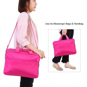 Trousse de maquillage professionnelle, sac pour ordinateur portable, compartiment interieur standard, rouge - Neuf
