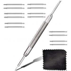 Kal-Kit De Réparation De Montre, Kit De Retrait De Lien D'outil De Retrait De Bracelet De Montre Avec Outil De Barre À Ressort/Broches De Bande (14 16 18 20 22 24 25 Mm) / Tissu - Neuf