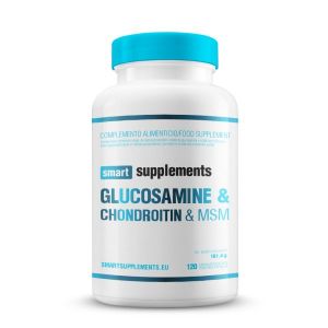 Glucosamine & Chondroitine & Msm - 120 Capsules De Smart Supplements - Neuf