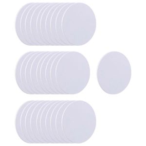 Lot de 30 cartes NFC 215, pour cartes rondes NFC NTAG215, etiquettes NFC 215 reinscriptibles, compatibles avec TagMo a - Neuf