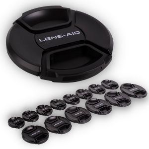 KAL-Bouchon D'Objectif Pour Objectifs D'Appareil Photo : Capuchon De Protection De Rechange Compatible Avec Canon, Nikon, Fujifilm, Olympus, Sony, Panasonic, Pentax, Etc. - Neuf