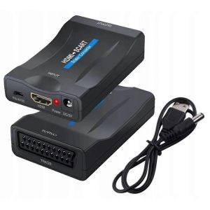 Adaptateur Hdmi vers p&eacute;ritel Av Euro Hd Adaptateur 1 - Neuf