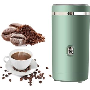 Cmws-Moulin &Agrave; Caf&eacute; &Eacute;lectrique, Moulin &Agrave; &Eacute;pices, Moulin &Agrave; Caf&eacute; &Eacute;lectrique Avec Lame En Acier Inoxydable 304, Adapt&eacute; Aux Grains De Caf&eacute;, &Eacute;pices, Herbes, C&eacute;r&eacute;ales, Noix, Moulin &Agrave; Caf&eacute; - Neuf