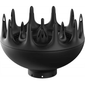 Diffuseur De Cheveux Larges Black Orchid Pour Cheveux Bouclés Et Naturels - Professi - Neuf