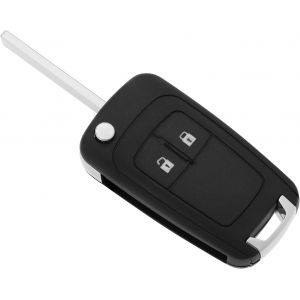 1 Cl&eacute; de T&eacute;l&eacute;commande de Voiture 2 Boutons 433 MHz Cl&eacute; Radio ID46 Cl&eacute; de Remplacement Compatible avec Opel Compatible avec Zafira Compatible avec Corsa Compatible avec Astra J - Neuf