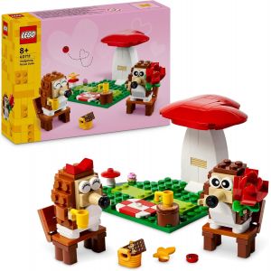 KALANKA-Le pique-nique des hérissons - Jouet avec champignon - Jeu de construction dès 8 ans, thème de la nature - Cadeau pour garçon ou fille ou idée cadeau pour la St Valentin pour femme ou homme 4 - Neuf