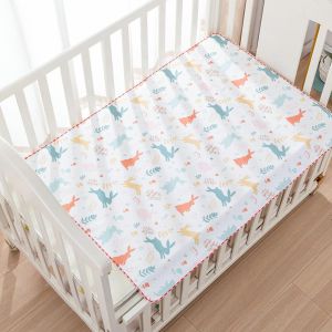 Kalanka-Alese Etanche Pour Lit De Bebe Protège Matelas 50 * 70 Cm Absorbant Pad Imperméable Alese Lavable Tapis De Lit Pour Liquide Sueur - Cotonneux Suface Et Etanche Revenent (70 * 100) - Neuf