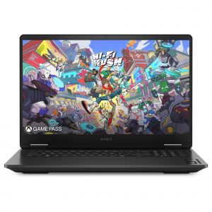 HP OMEN Gaming Laptop 17-db1035nf Copilot+ PC AMD Ryzen AI 9 365 Ordinateur portable 17.3" Quad HD 32 Go DDR5-SDRAM NVIDIA GeForce RTX 5060 Wi-Fi 6 (802.11ax) Windows 11 Home Noir - Neuf