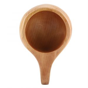 (2)Tasse À Café De Thé En Bois Portable En Plein Air Tasse À Boire Pour - Neuf