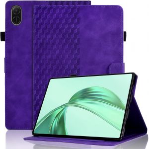 KAL-&Eacute;tui De Protection Pour Tablette Honor Pad X8A 11" 2024 - En Cuir De Qualit&eacute; Sup&eacute;rieure - Avec Porte-Stylo Et Veille Automatique - Emplacement Pour Cartes - Pour Xiaomi Honor Pad X8A - Violet - Neuf