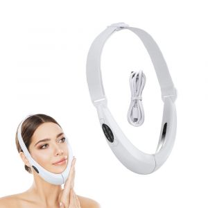 Appareil De Massage Remodelant Le Visage En V Pour R&eacute;duire Le Double Menton Et Lifter Le Visage Gr&acirc;ce &Agrave; La Th&eacute;rapie Par Microcourants - Neuf