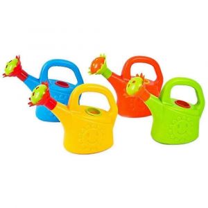 Lot de 4 arrosoirs en plastique pour poulets, jeux de jardin, plage, bain, enfants, js - Neuf