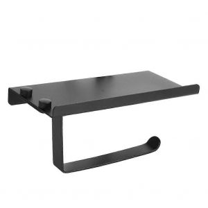 &Eacute;tag&egrave;re porte-serviettes murale pour toilette de salle de bain - Espace rangement de mouchoirs en aluminium - Neuf