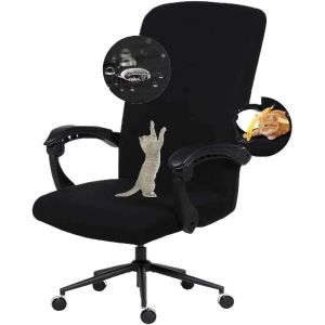 Kamenda Housses De Chaise, Housse Élastique Verser Chaise De Bureau, Housse De Fauteuil Rotatif Amovible Et Lavable, L'élasticité - Neuf