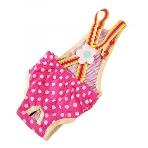 Pantalon Hygiénique Pour Chien,6 Tailles Chien Femelle Chiot Couche Couche Slip Sanitaire Physiologique (Xxs) - Neuf
