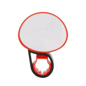 Examen Du Guidon De V&eacute;lo R&eacute;troviseur Arri&egrave;re Pour V&eacute;los De Route De Montagne (Rouge) - Neuf