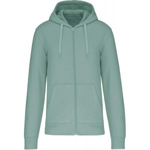 Veste &Agrave; Capuche Zipp&eacute; &Eacute;coresponsable - Homme - K4030 - Vert Amande - Neuf