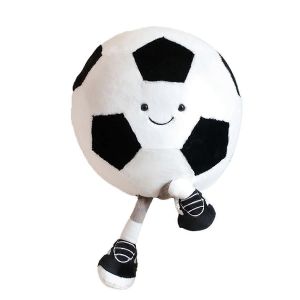 Poupée avec pieds, jouets en peluche, carte d'amour, coussin en peluche, football - Neuf